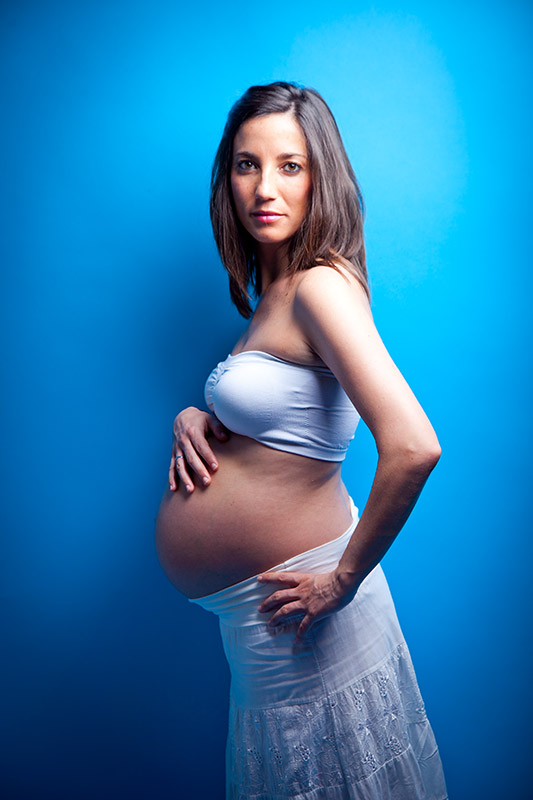 Fotos de embarazada en estudio